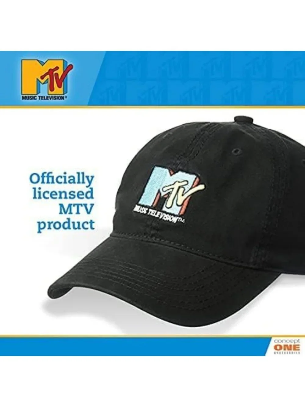 Vintage Embroidered Logo Baseball Cap, Adjustable Cotton Hat, Curved Brim, Black